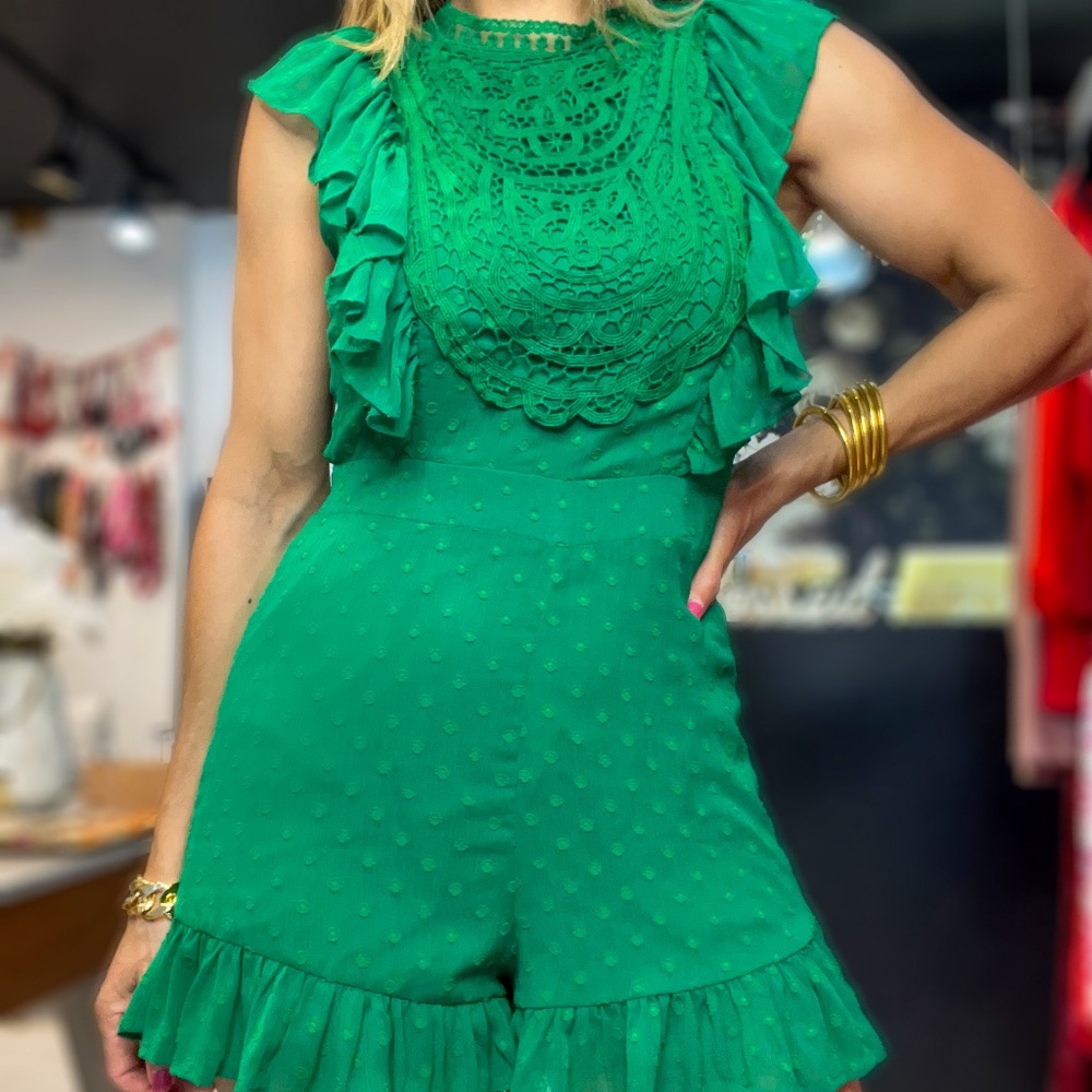 Emerald Romper